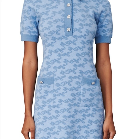 Maje “Roetic” 🔥BNWT🔥 Jacquard Knit mini dress - Picture 5 of 10